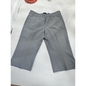 The Limited Shorts Womens 8 Gray Cassidy Fit Bermuda Shorts